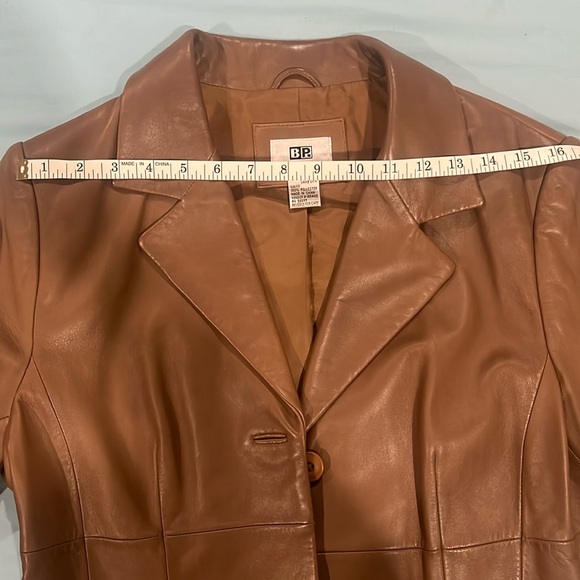 BP genuine lambskin leather jacket in large - Picture 3 of 5